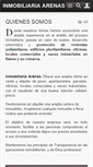 Mobile Screenshot of inmobiliariarenas.com