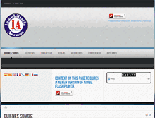 Tablet Screenshot of inmobiliariarenas.com